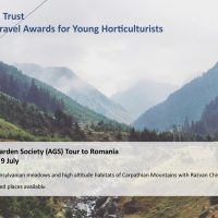 Alpine Garden Society Tours to Romania in 2017